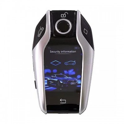 EKRANLI LCD AKTARMA ANAHTAR BMW MODELİ GRİ 